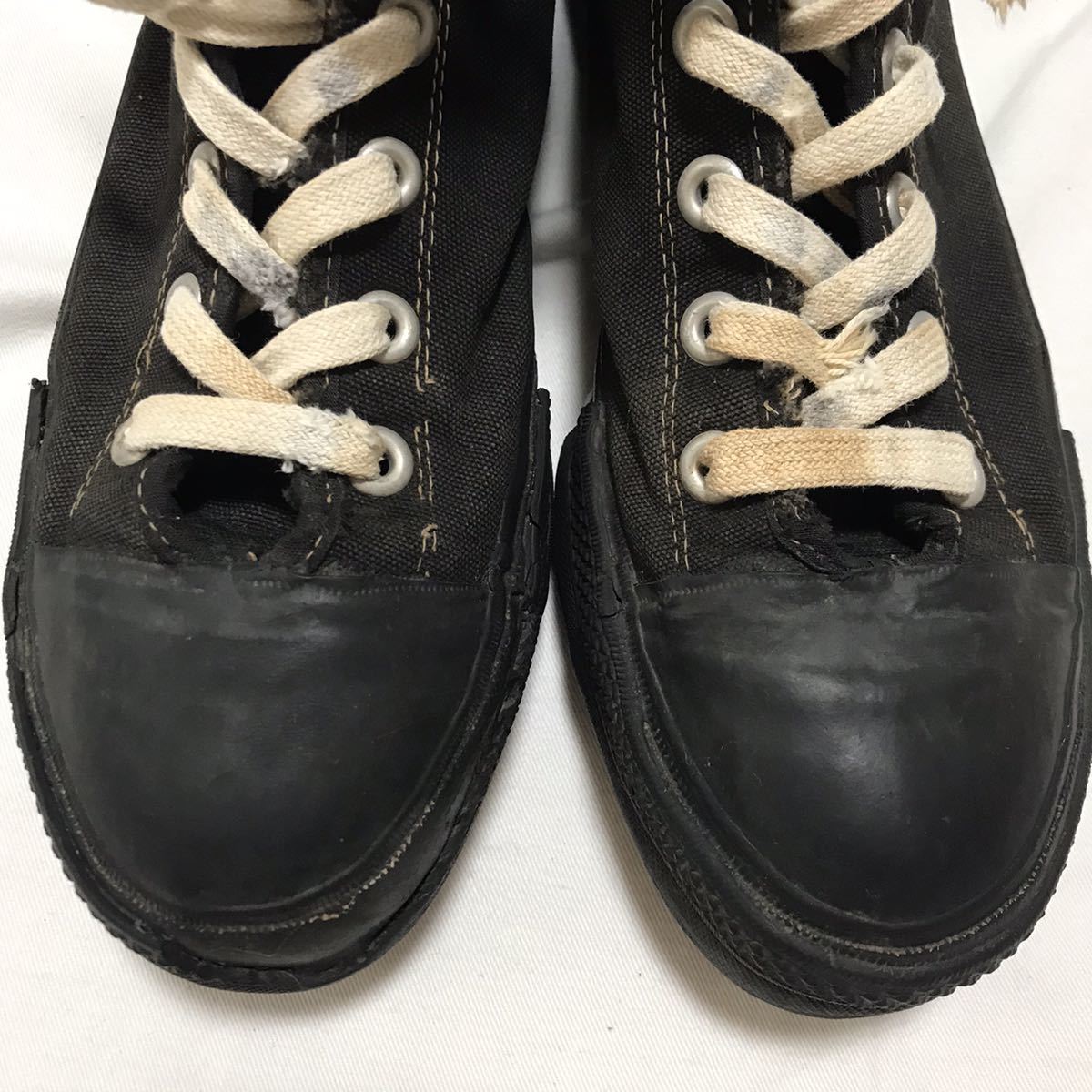50s CONVERSE CHUCK TAYLOR FOOTBALL SHOE 黒 6 1/2 ビンテージ 50s CONVERSE CHUCK TAYLOR FOOTBALL SHOE 黒 6 1/2 ビンテージ