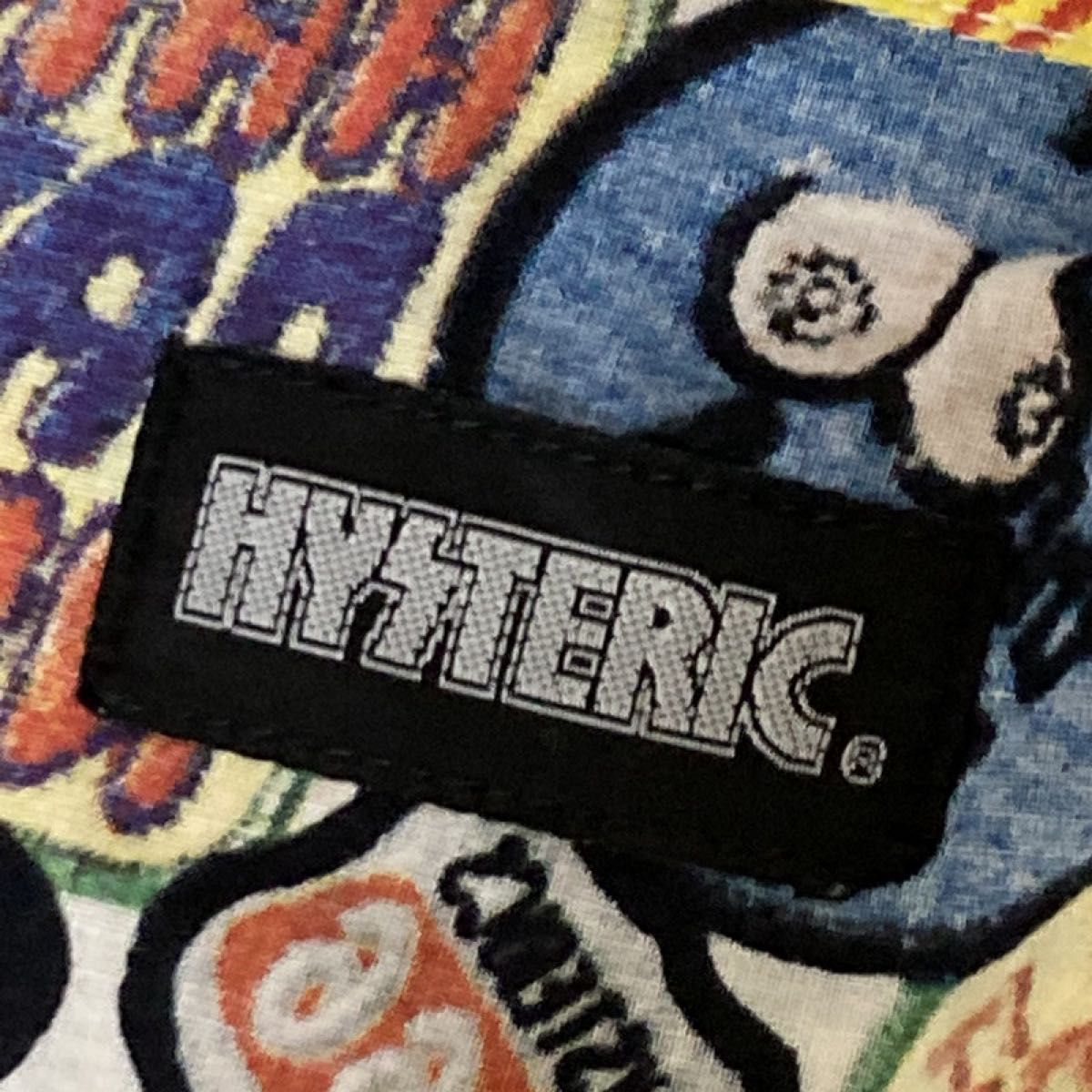 【大人気】HYSTERIC GLAMOUR ヒステリック グラマー 柄シャツ 総柄 半袖 ヒスベア 派手 マルチカラー