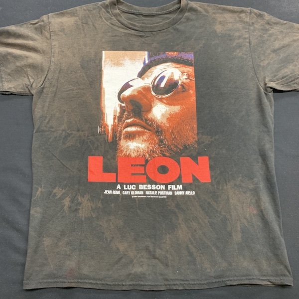 LEON Tシャツ90s ヴィンテージフォトプリントコピーライトレオン LEON Tシャツ90s ヴィンテージフォトプリントコピーライトレオン