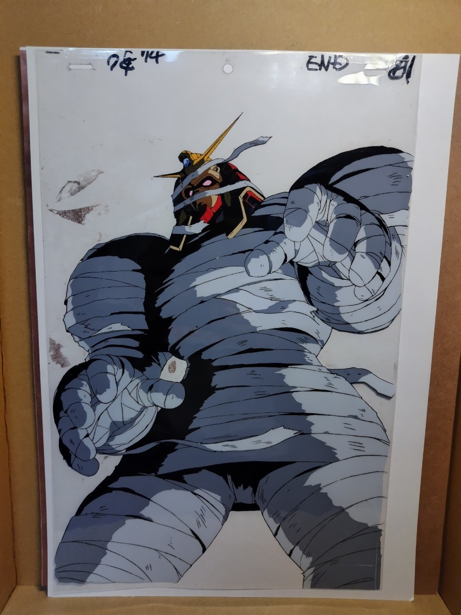 機動武闘伝Gガンダム】ファラオガンダムガンダム大型セル画/額装 機動武闘伝Gガンダム】ファラオガンダムガンダム大型セル画/額装