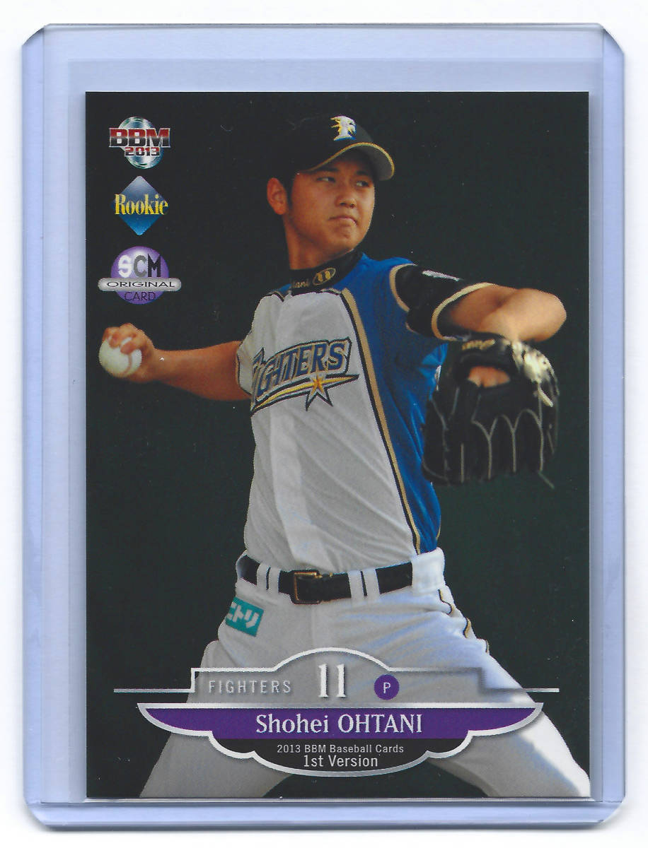 2013BBM 1st No.183 大谷翔平 ルーキーカード (SCM付録カード