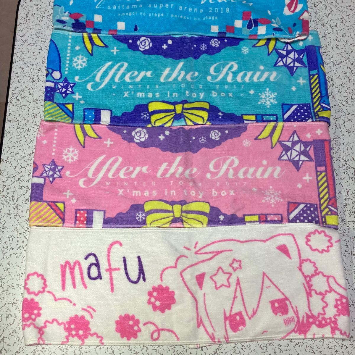 After the Rain まふまふ タオル 5枚セット