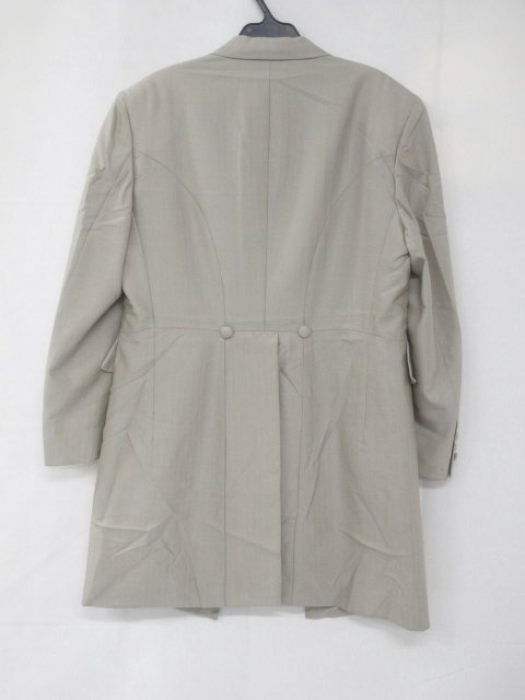 . costume liquidation goods 426 for man formal suit (f lock coat )AM ecru beige ( used )