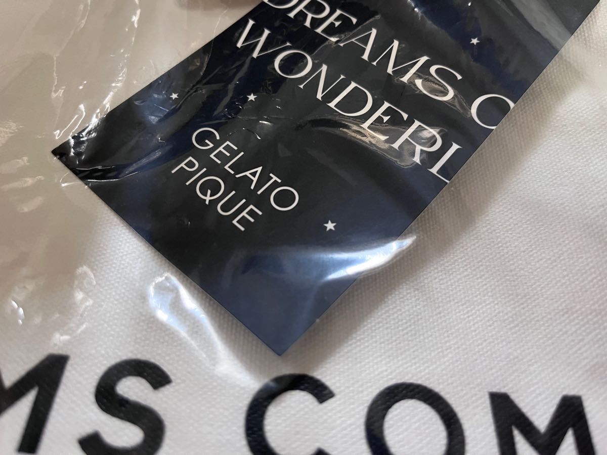 Gelato Pique DREAMS COME TRUE WONDERLAND 2023 コラボ ホビートート WHITE