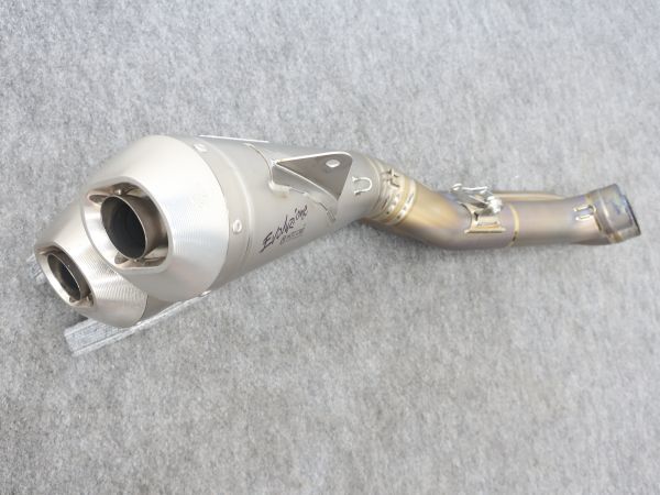 美品 ディアベル Ducati 11-18 モトコルセ チタン スリップオン GROSSO DUE [グロッソ ドゥエ] ●120サイズ T24148K T07K 1028×_画像4