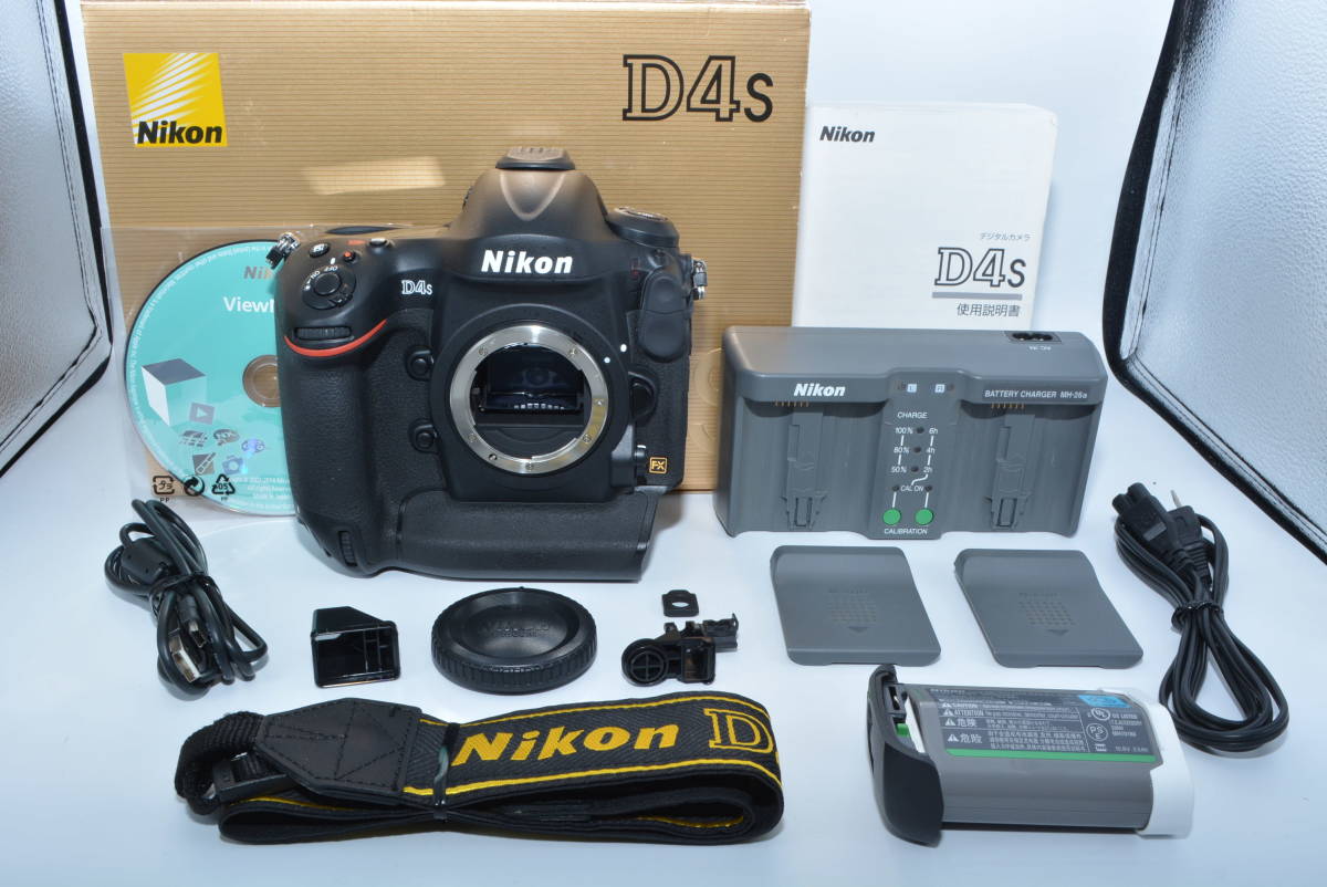 定休日以外毎日出荷中] 【奇跡の3807ショット！】 Nikon D4Sボディー