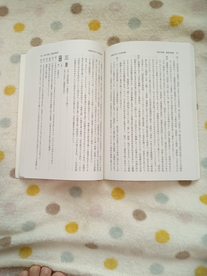 ★未使用品に近い！★【赤本 大阪市立大学 商 経済 法 文 医 (看護学科) 生活科学 (住居環境 人間福祉）2017年 最近4ヵ年】★すぐ発送!★_画像3