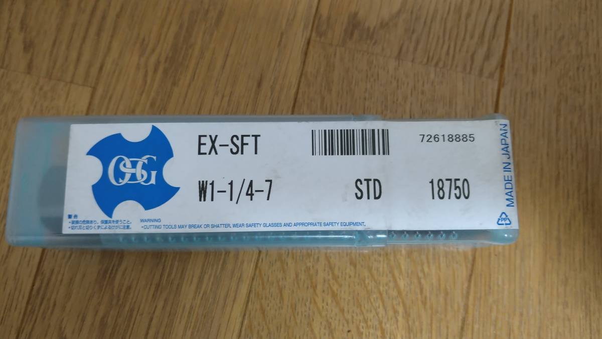 新製品情報も満載 【新品】OSG製 EX-SFT W1-1/4-7 STD ウィット