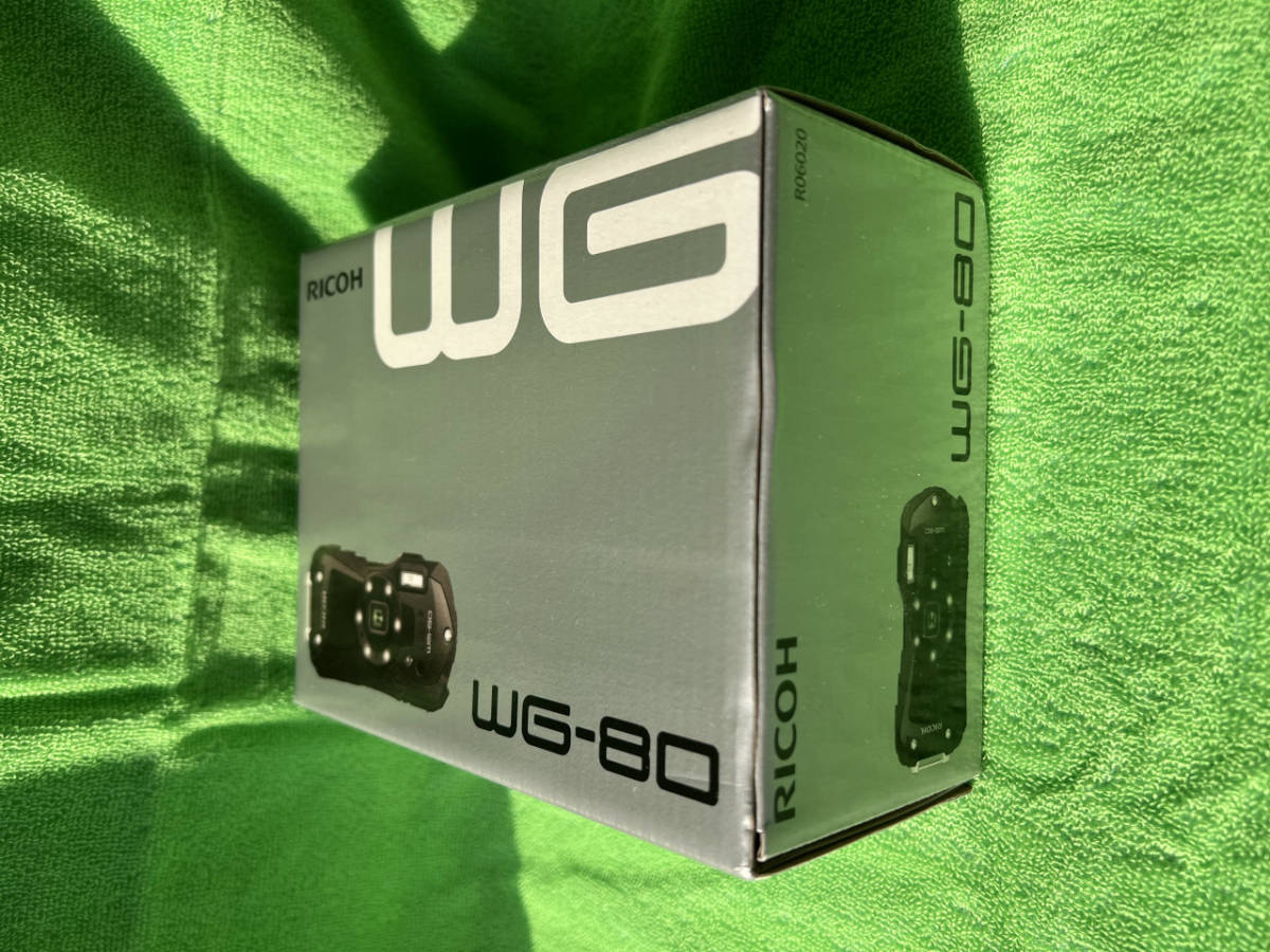 RICOH/リコー デジタルカメラ WG-80 新品未開封 保証書未記入 オレンジ