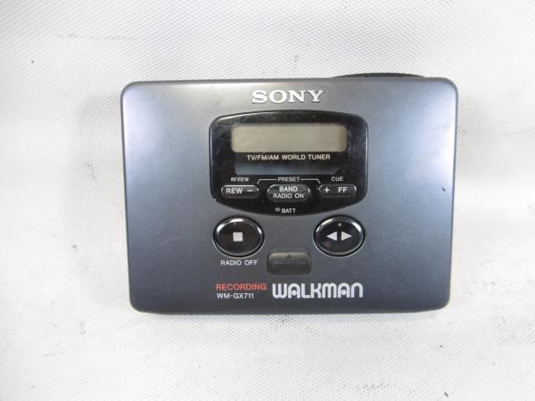 δSONY　WALKMAN WM-GX711 　カセットプレイヤー　ウォークマン　ソニー_画像1