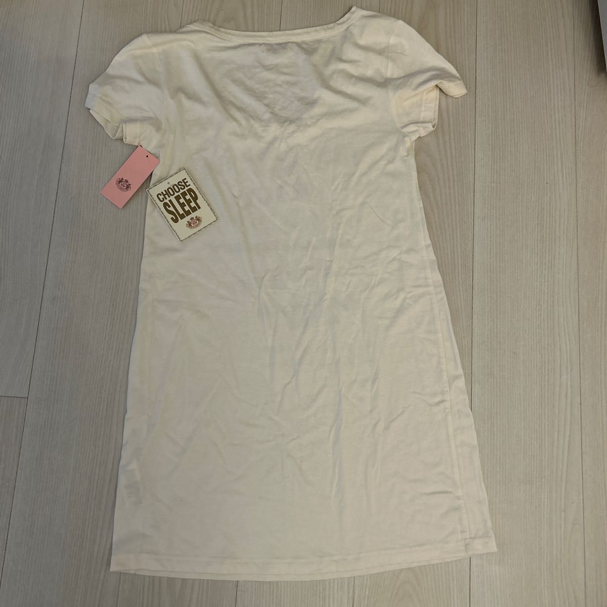 Juicy Couture  sleep Tワンピ　タグ付き未使用品　usS 日本M