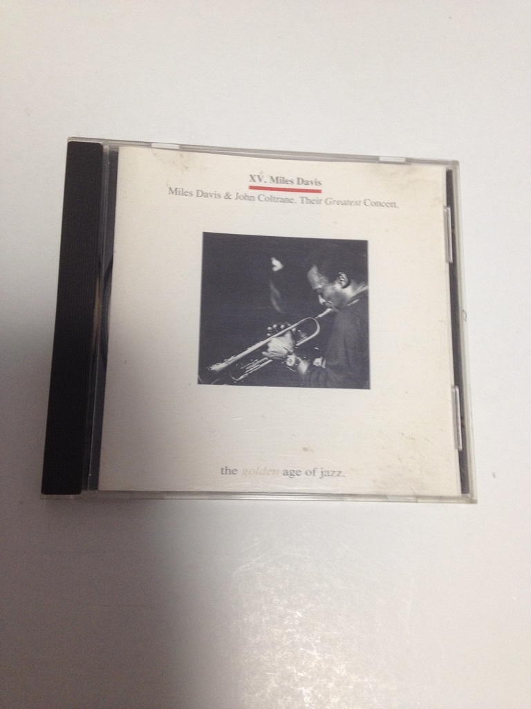 The Golden Age Of Jazzシリーズ Miles Davis John Coltrane Their Greatest Concert 　　輸入CD_画像1