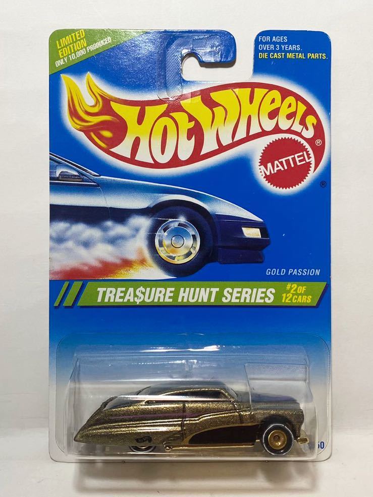新しいスタイル 1995 Hot Wheels Treasure Hunt Series Gold Passion