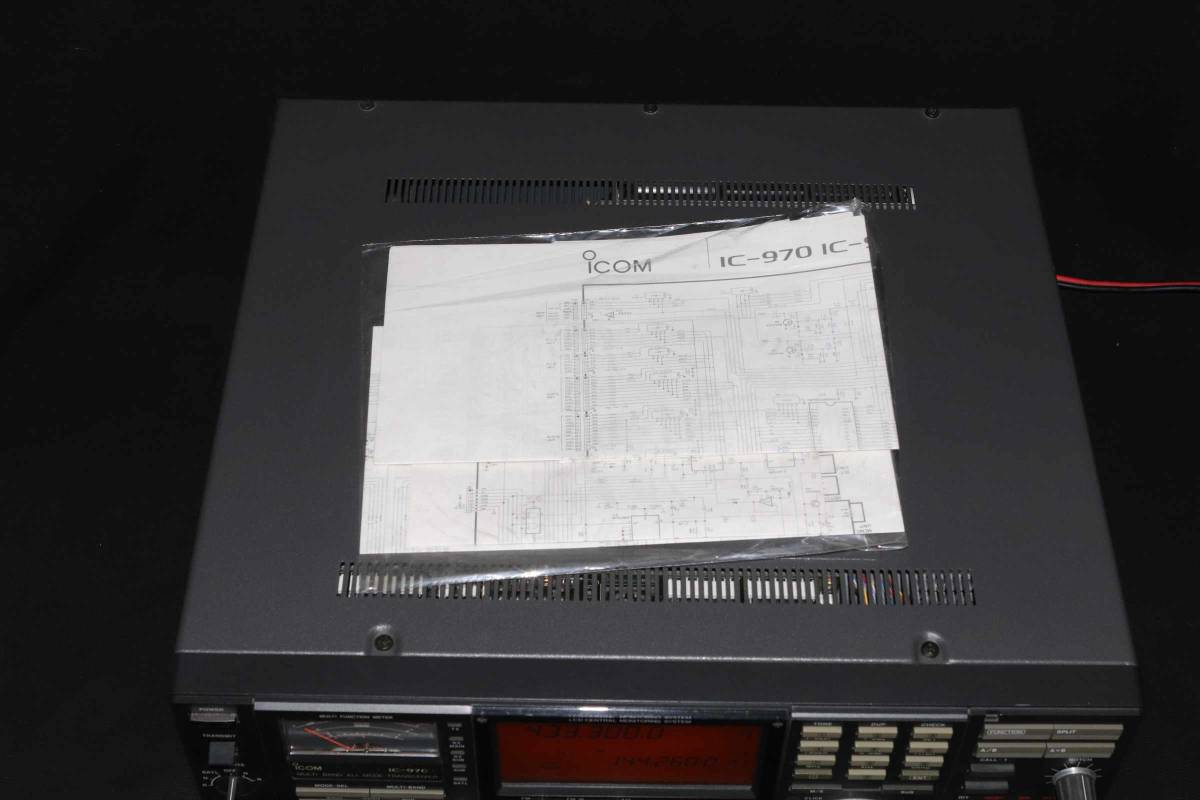 icom 144/430MHz ハイパワー固定機 IC-970D 送受信確認済み(固定