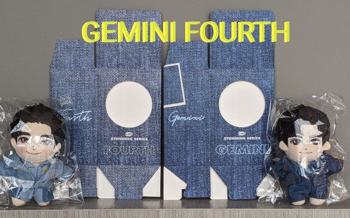 《新作》GEMINI FOURTH   STUNNING SERIES ぬいぐるみキーチェーン　GMMTV