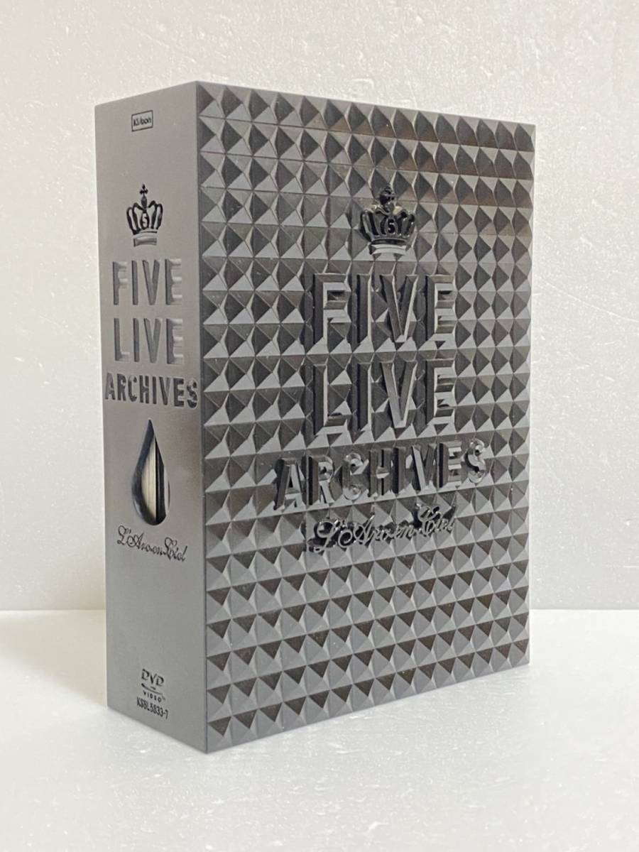 FIVE LIVE ARCHIVES【完全生産限定盤】 [DVD]　L’Arc~en~Ciel　ライブ　ミュージック