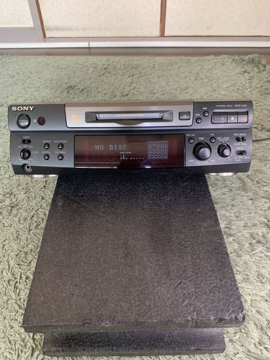 SONY MDデッキMDS-S38 | JChere雅虎拍卖代购