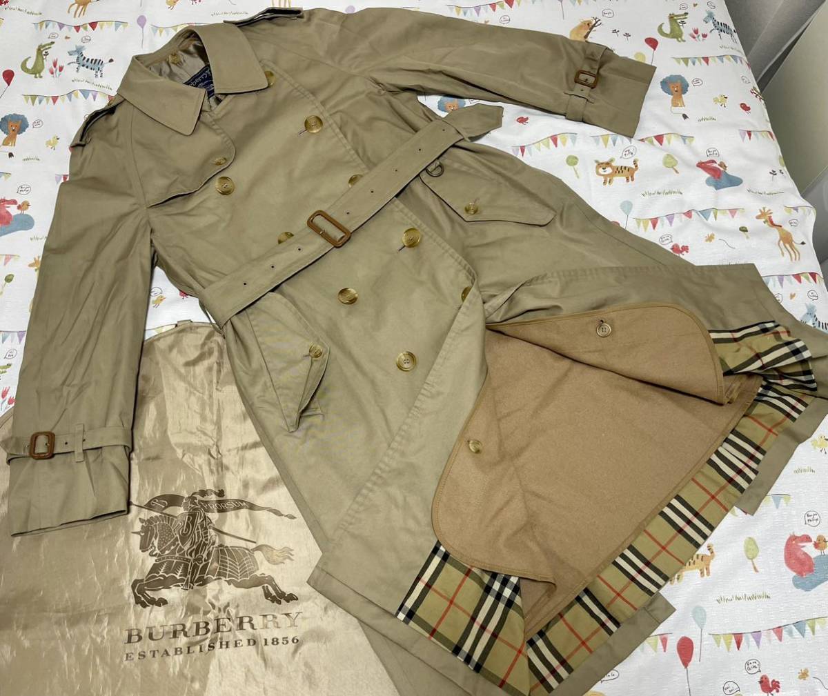 英国製26万美品 バーバリーロンドンメンズLL L170 36Reg Burberry