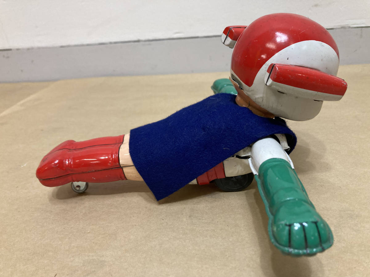 希少 ブリキ 野村トーイ すーぱーくん フリクション 滑走式 昭和 希少 ブリキ 野村トーイ すーぱーくん フリクション 滑走式 昭和