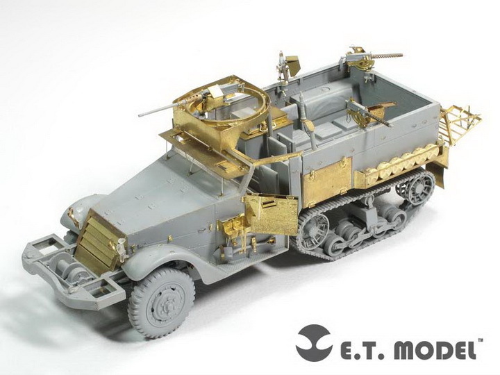 E.T.model E35-144 1/35 WWIIアメリカ M2A1 ハーフトラック(ドラゴン 6329用）_画像2