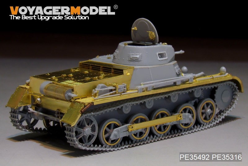 ボイジャーモデル PE35492 1/35 WWIIドイツ I号戦車B型 エッチング基本セット(ドラゴン6186/6480用)_画像4
