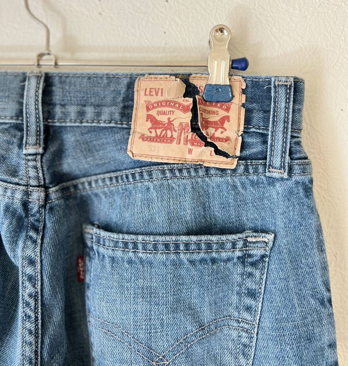 再構築 リメイク古着 参考定価19800円】Levi's Lee リメイク 再構築 リメイク古着 参考定価19800円】Levi's Lee リメイク