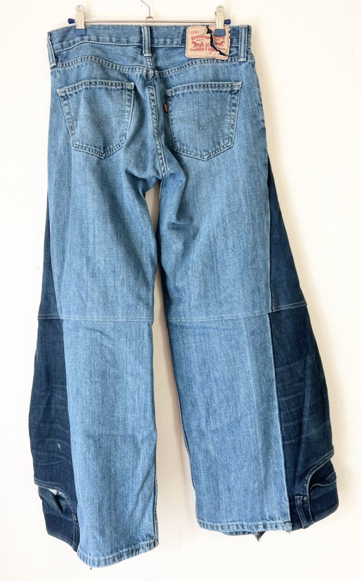再構築 リメイク古着 参考定価19800円】Levi's Lee リメイク 再構築 リメイク古着 参考定価19800円】Levi's Lee リメイク