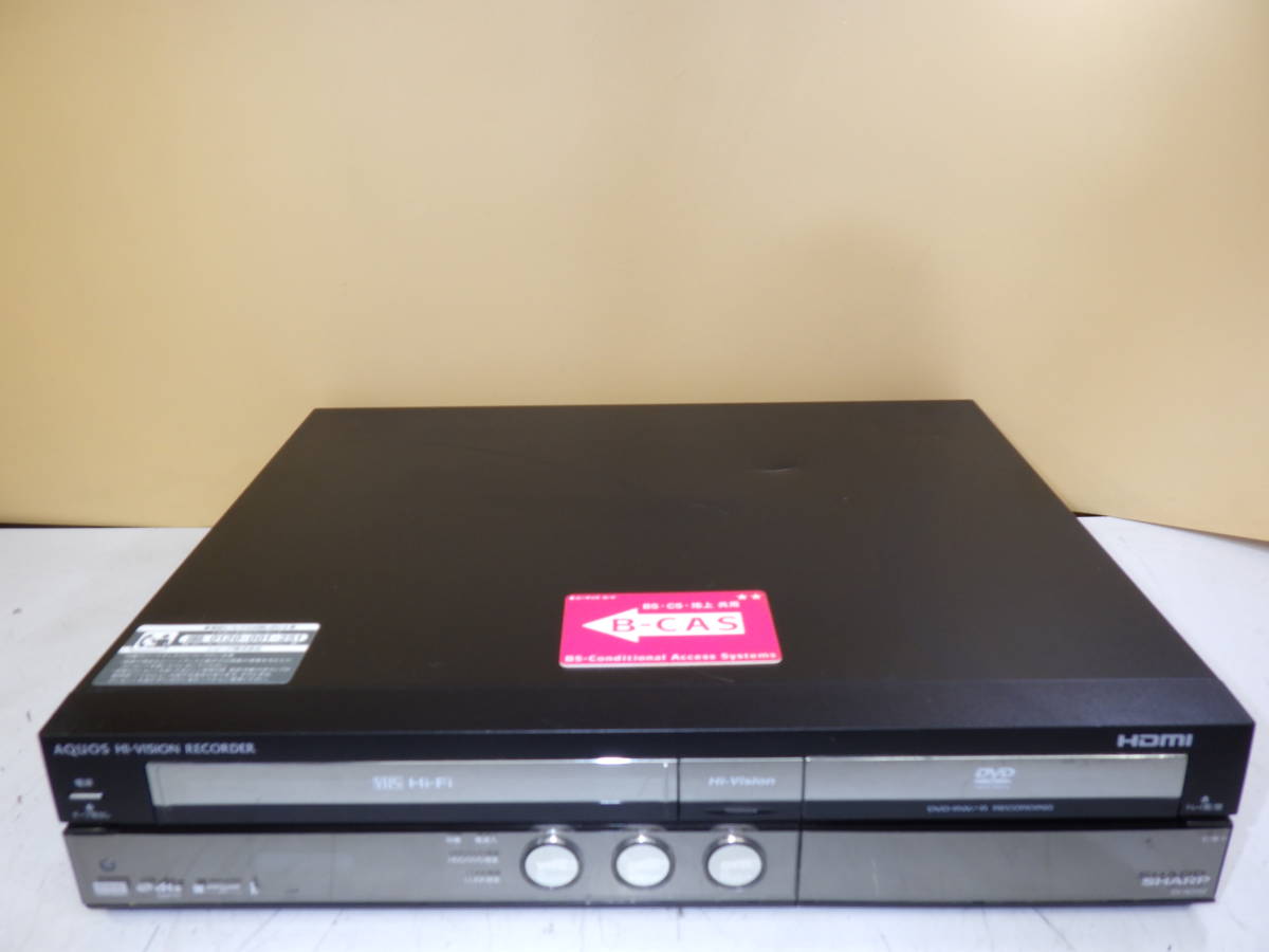 SHARP シャープ AQUOS DV-ACV52 VHS DVD ビデオ一体型レコーダー