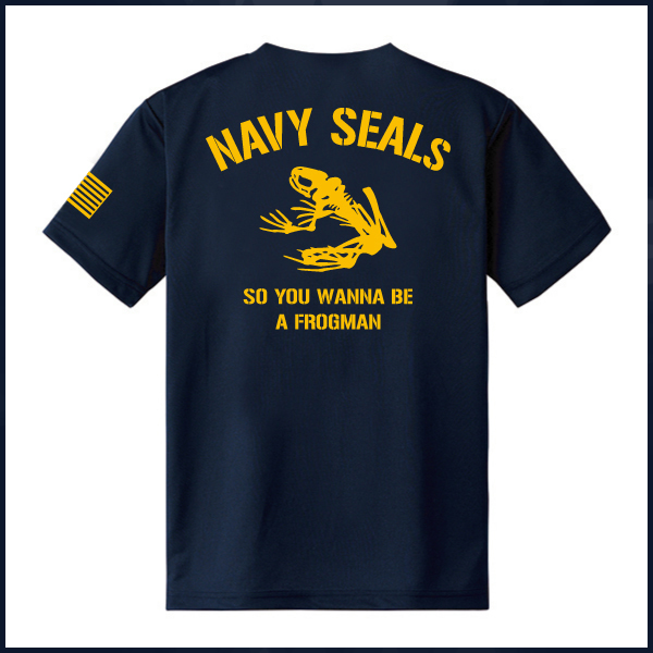 NAVY SEALs TEAM10 ドライＴシャツ （サイズS～5L）お得な2枚セット【品番wa628】の画像4