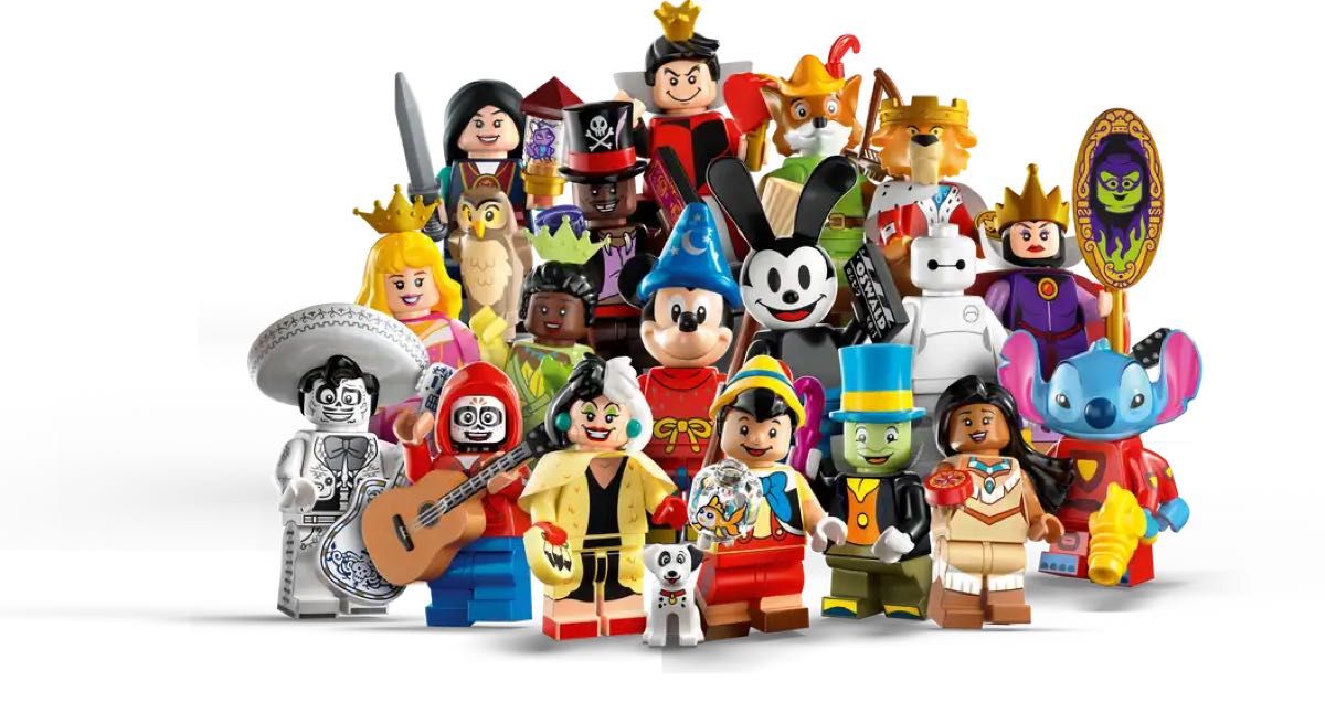 【未使用】LEGO 71038 ミニフィギュアシリーズ ディズニー100 ドクター・ファシリエ