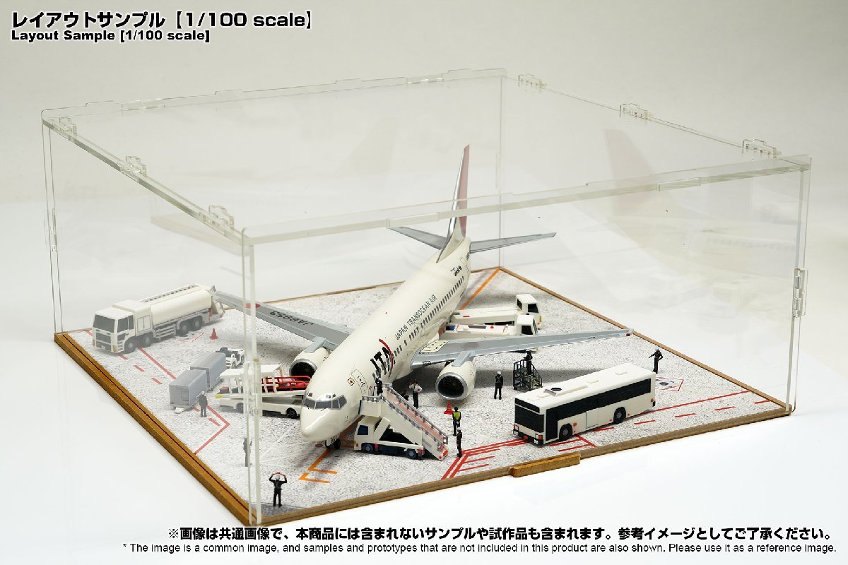 1/100 ステップ＆カラーコーン TA100AC-001 彩色済情景アクセサリー 空港 グランドハンドリング 飛行機 ジオラマの画像5