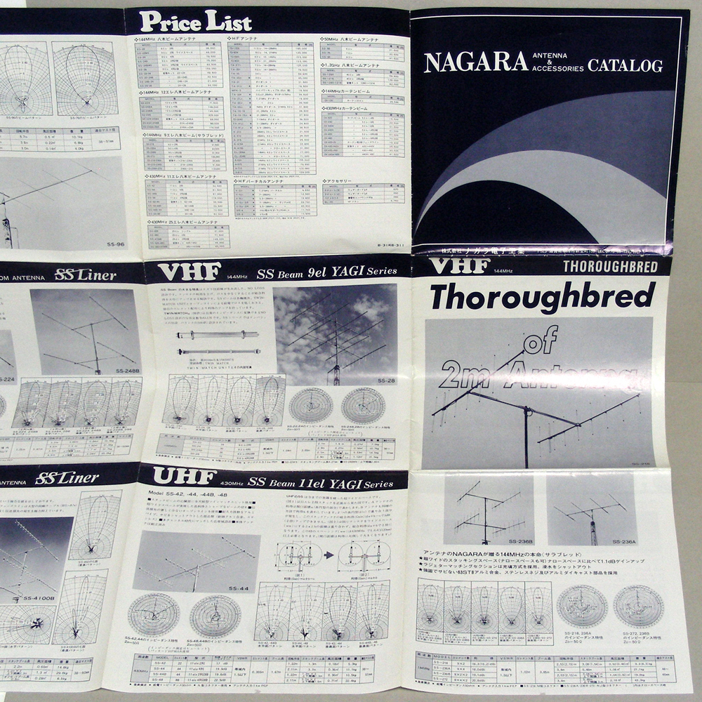 カタログのみ アンテナ ナガラ電子工業【NAGARA ANTENNA カタログのみ アンテナ ナガラ電子工業【NAGARA ANTENNA
