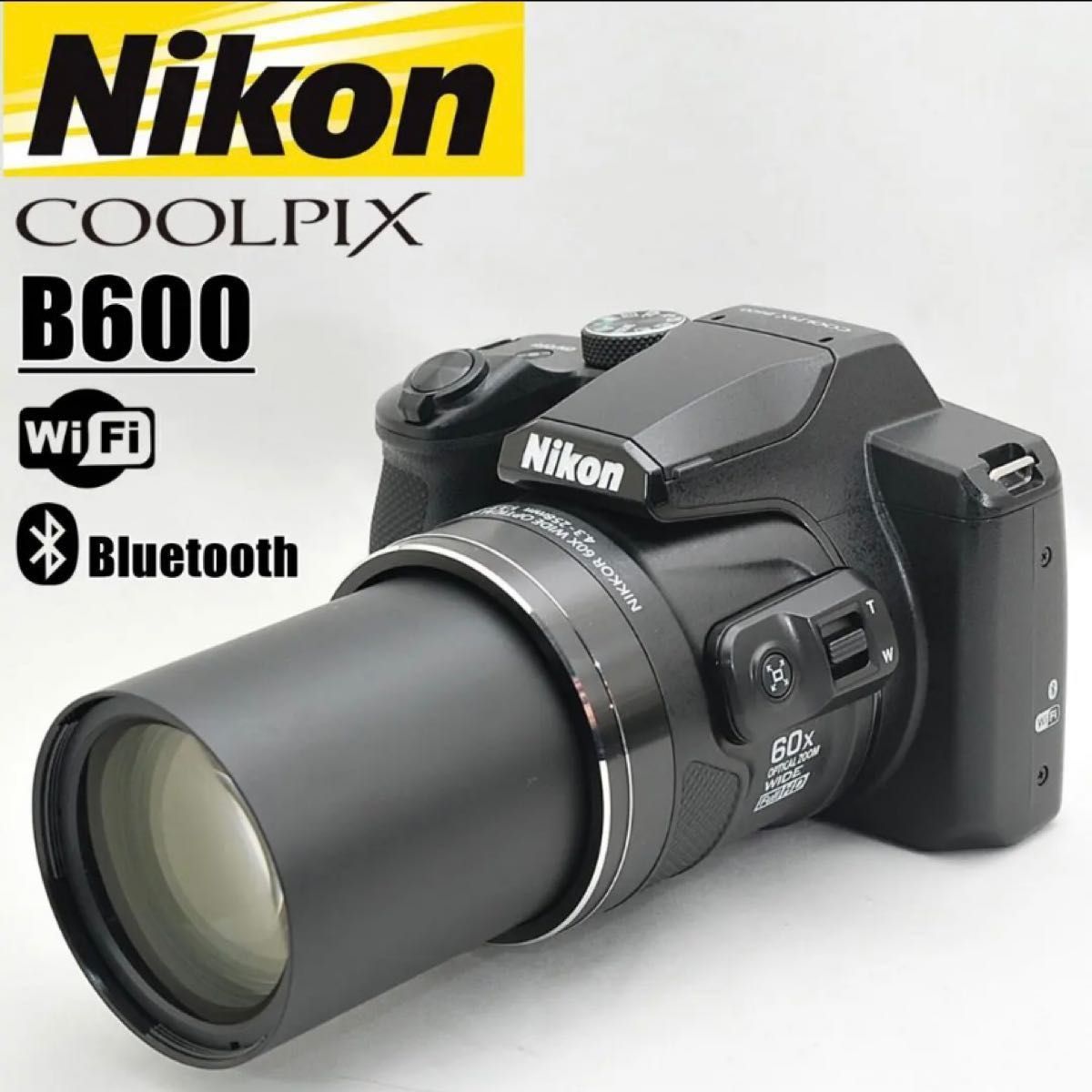 nikon COOLPIX B600 クールピクス wi-fi Bluetooth搭載