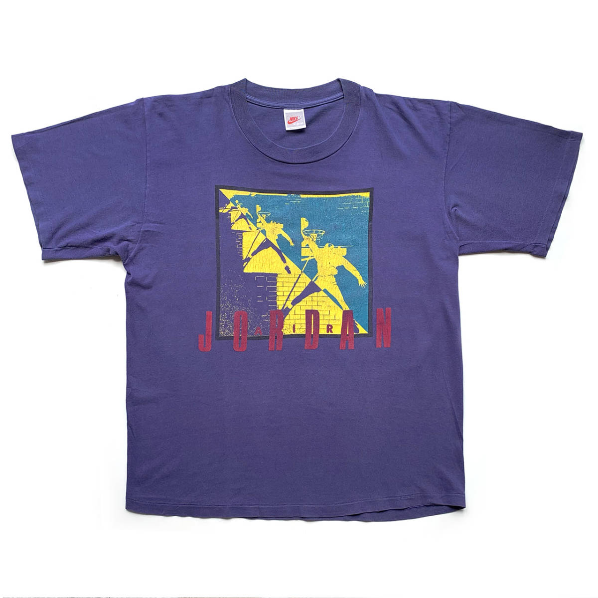 在原みゆ紀着用|90sヴィンテージ NIKE銀タグJORDAN Tシャツ(90年代ビンテージ/Vintage/当時物/ナイキ/ジョーダン/シルバー/Creek)