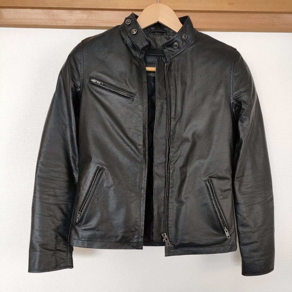 バイクレザージャケット・ボトムスセット レディース フリーサイズ
