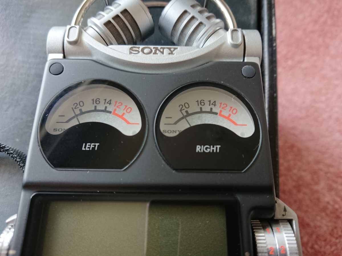 * SONY linear PCM recorder PCM-D1 super-beauty goods housing and Mike gain bolium replaced *