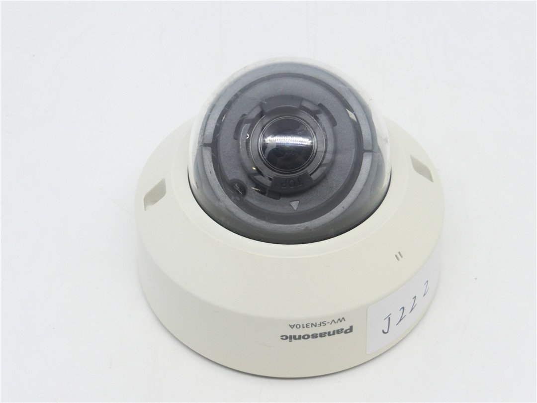 中古品　Panasonic i-PRO SmartHD 屋内対応ドーム型ネットワークカメラ ▲WV-SFN310AJ 　動作未確認 　ジャンク品　送料無料_画像1