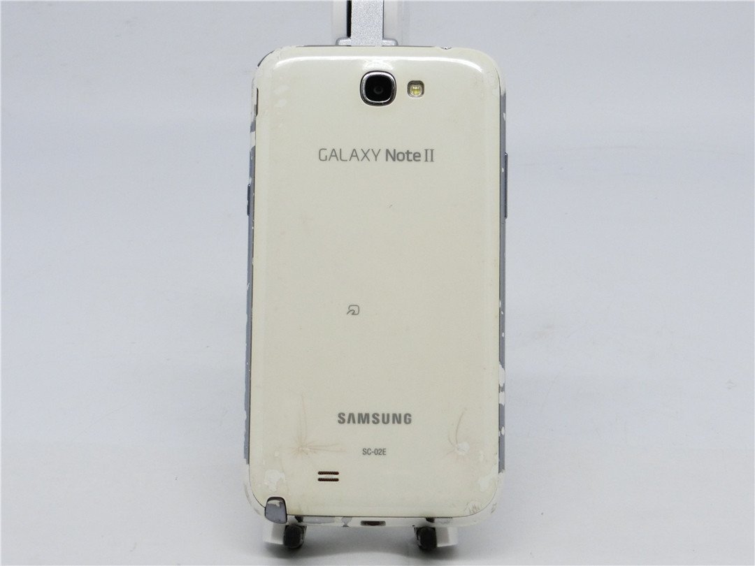 中古動作品　SAMSUNG Galaxy 　NoteII SC-02E 32GB docomo判定〇　送料無料_画像2