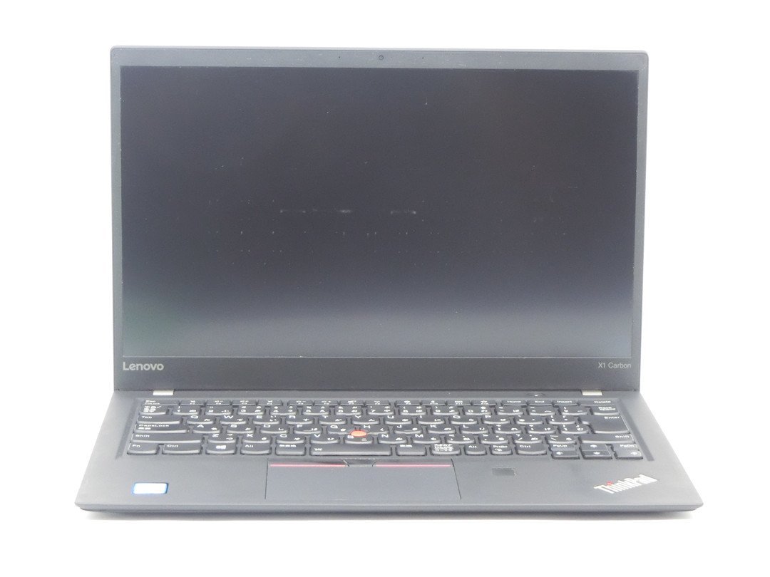 中古Lenovo ThinkPad X1 　 Carbon　Core 7世代I7 　14型 通電しません　ノートパソコン　　詳細不明　　ジャンク扱い_画像1