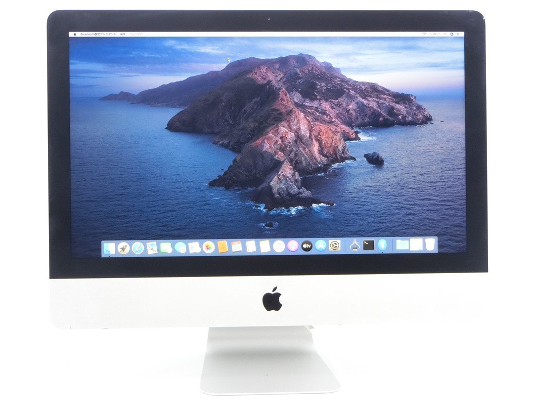 中古品　Apple iMac (フルHD, 21.5-inch, 2013) A1418 Core i5(4570R)/2.7GHz RAM:8GB/HDD:1TB　OS　Catalina10.15.7　訳あり品_画像1