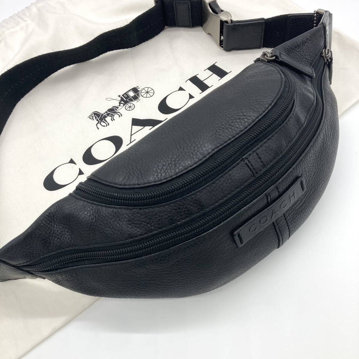 美品】 COACH ウエストバッグ ボディバッグ ウエストポーチ ショルダー