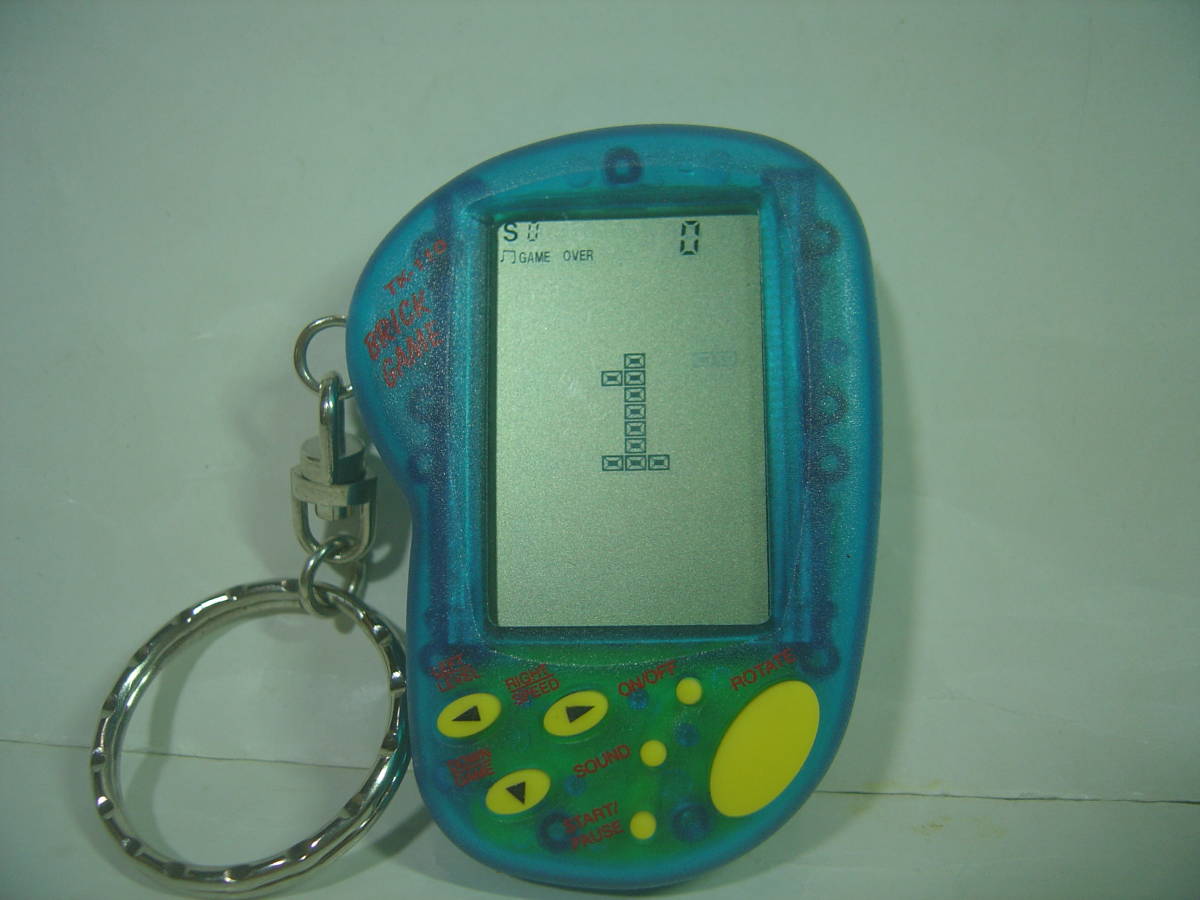  operation * function OK! Space Panic super 9 Tetris game etc. Mini game mobile game small size game liquid crystal game key holder game 