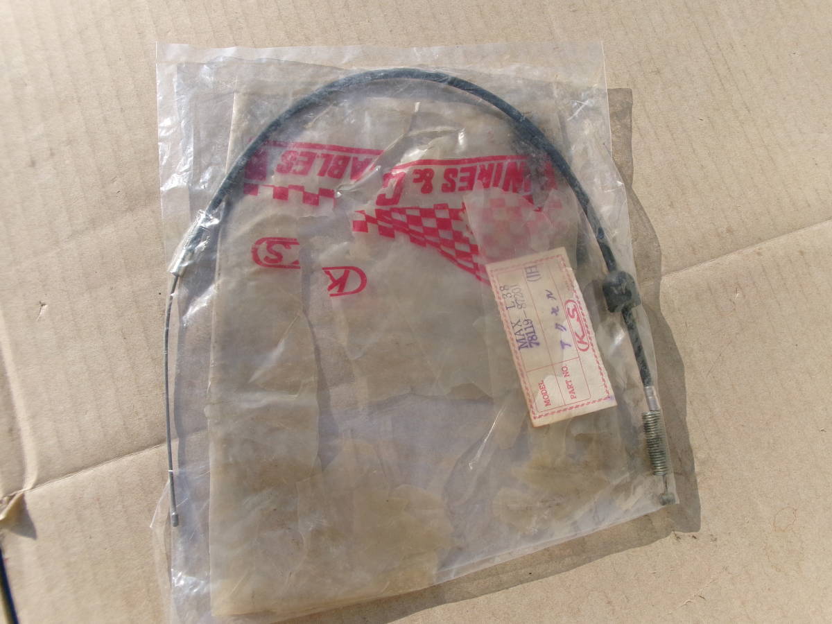 当時物、旧車、ダイハツ、フェローマックスL38(旧)アクセルワイヤー