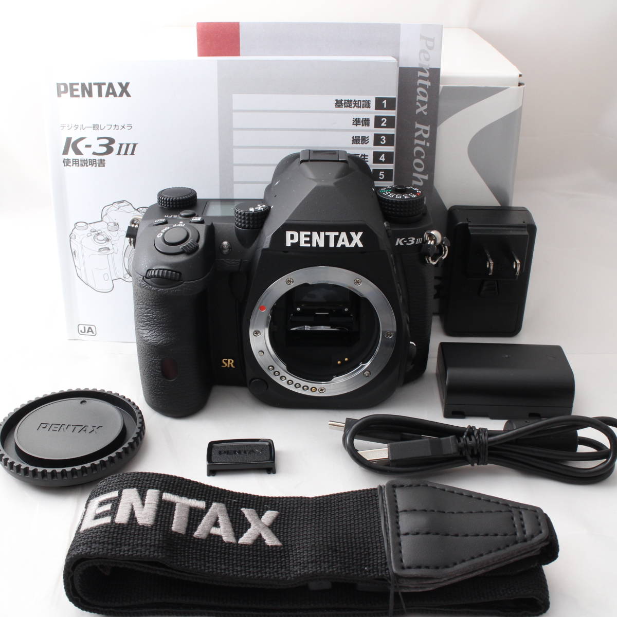 ☆美品・ショット数5921☆ PENTAX K-3 Mark III ボディ ブラック APS-Cデジタル一眼レフカメラ 1053 ペンタックス #R111