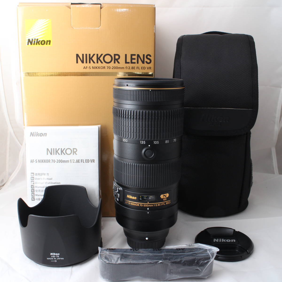 上品】 VR ED FL f/2.8E 70-200mm NIKKOR AF-S 望遠ズームレンズ Nikon