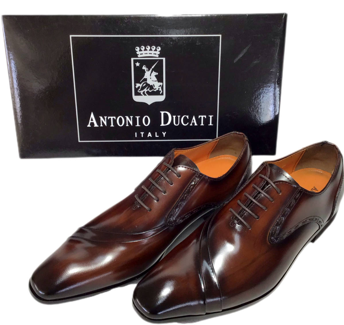 ANTONIO DUCATI アントニオデュカティ DC1191 27.0cm ダークブラウン (DBR) 紳士 メンズビジネス 革靴_画像10