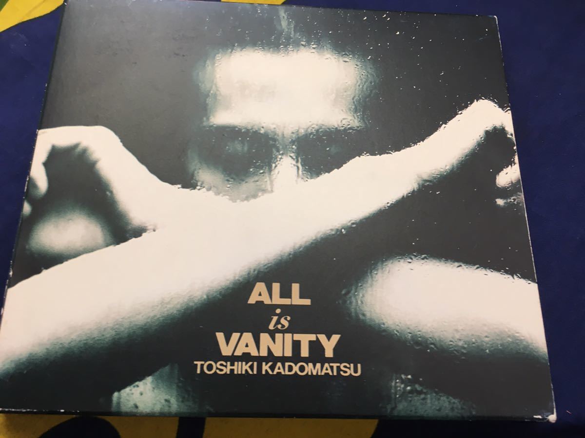 角松敏生★中古CD国内初回盤外箱付「All Is Vanity」_画像1