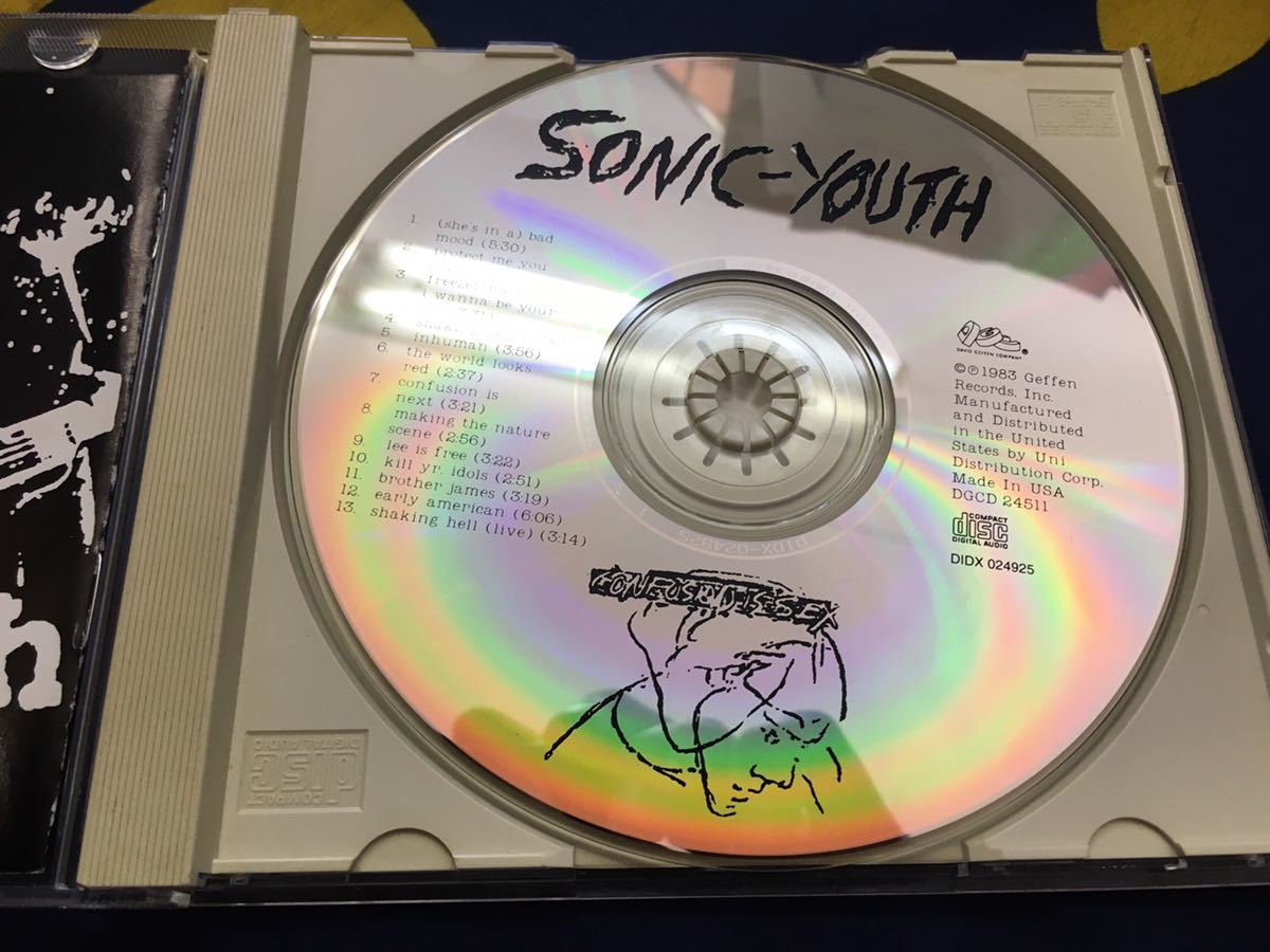 Sonic Youth★中古CD/US盤「ソニック・ユース～Confusion Is Sex」_画像3