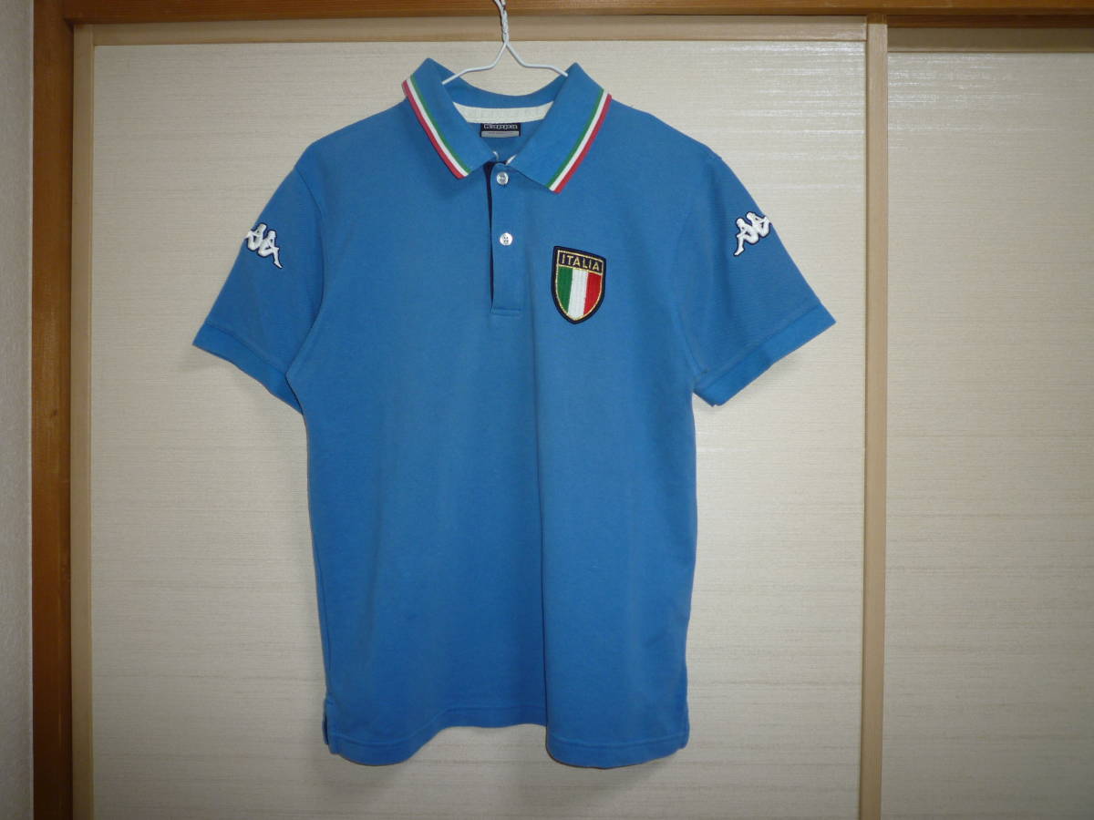 カッパ イタリア代表 ポロシャツ Sサイズ_画像1