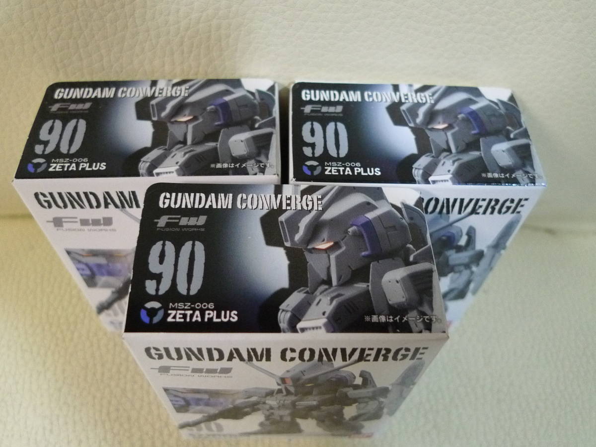 バンダイ 食玩 FW GUNDAMCONVERGE ガンダムコンバージ 90.ゼータプラス 3機_画像3